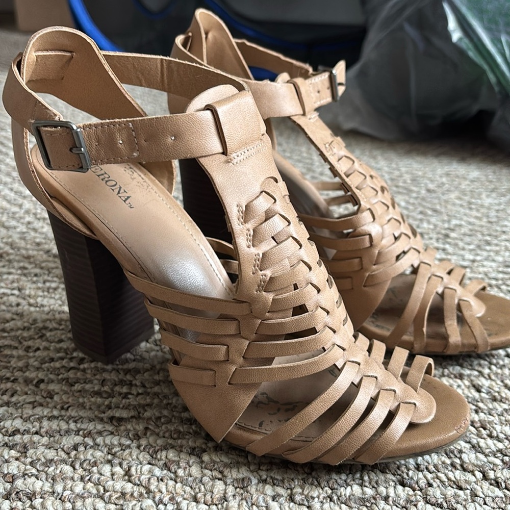 Merona strappy heels
